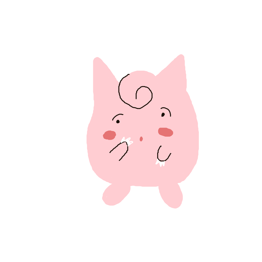Clefairy drawing