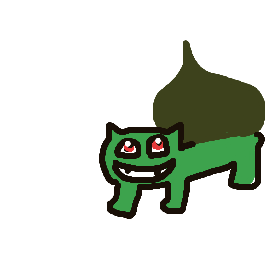 EpicSnorlax755's drawing of Bulbasaur — Pokémon sketch on Sketchdex