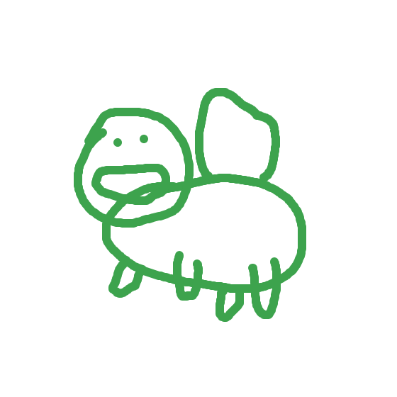 ElectricGolem742's drawing of Bulbasaur — Pokémon sketch on Sketchdex