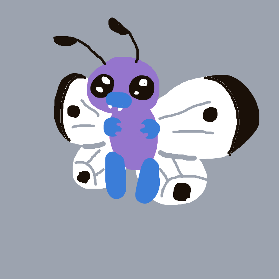 Mcskitterz's drawing of Butterfree — Pokémon sketch on Sketchdex