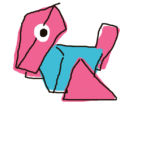 Mcskitterz's drawing of Porygon — Pokémon sketch on Sketchdex