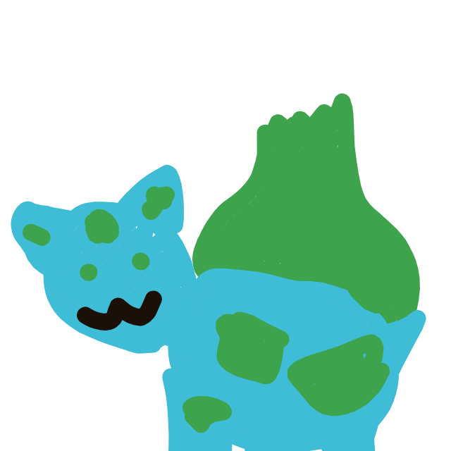 PanchamChespinLover's drawing of Bulbasaur — Pokémon sketch on Sketchdex