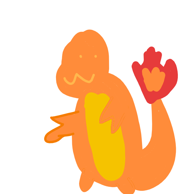 PanchamChespinLover's drawing of Charmander — Pokémon sketch on Sketchdex