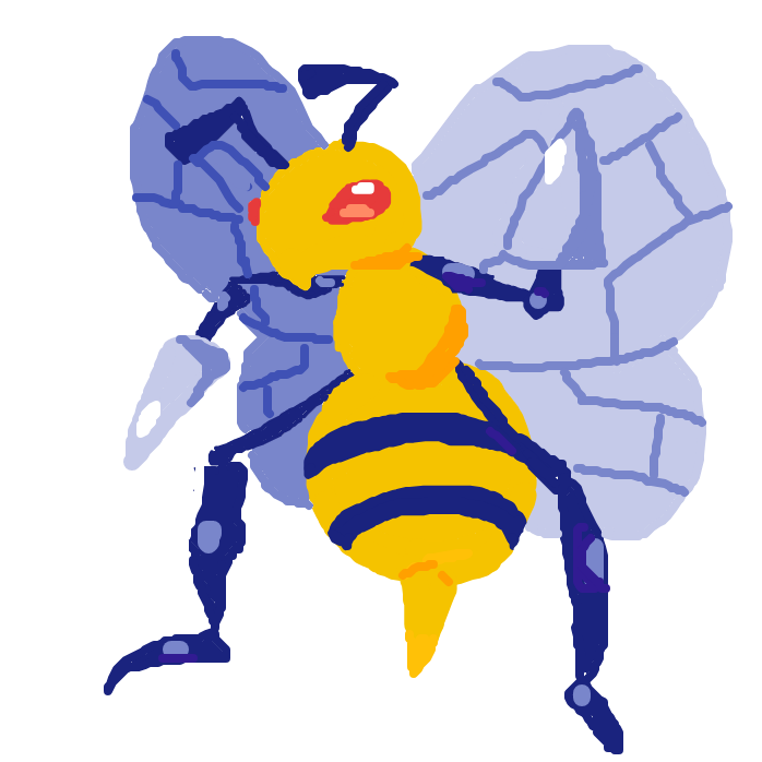 goliatchan2's drawing of Beedrill — Pokémon sketch on Sketchdex