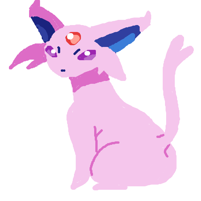 goliatchan2's drawing of Espeon — Pokémon sketch on Sketchdex