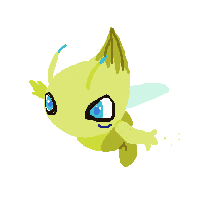goliatchan2's drawing of Celebi — Pokémon sketch on Sketchdex