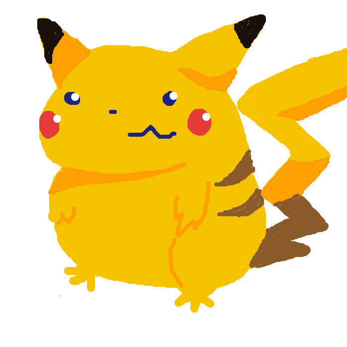 goliatchan2's drawing of Pikachu — Pokémon fan art on Sketchdex