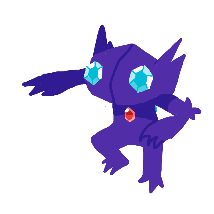 goliatchan2's drawing of Sableye — Pokémon fan art on Sketchdex