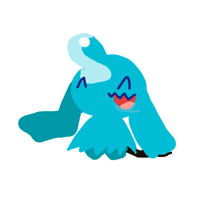 goliatchan2's drawing of Wynaut — Pokémon fan art on Sketchdex