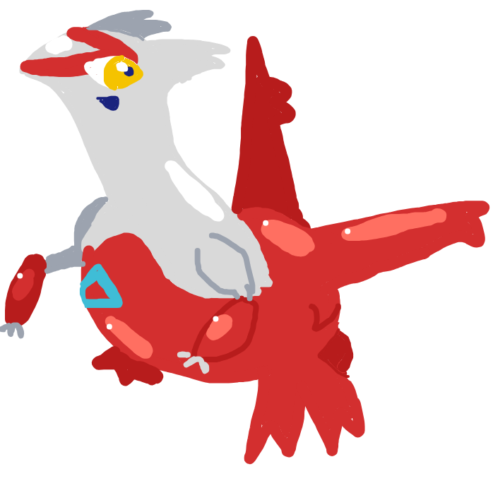 goliatchan2's drawing of Latias — Pokémon sketch on Sketchdex