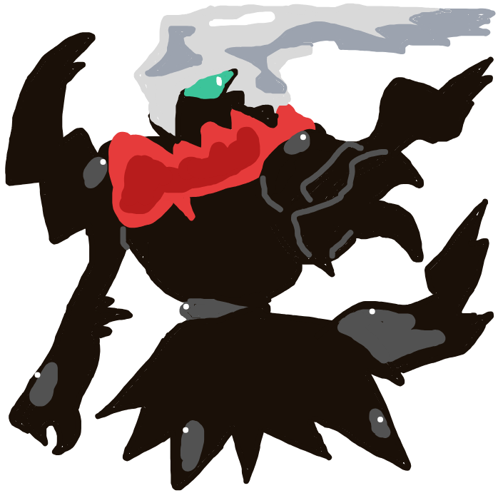 goliatchan2's drawing of Darkrai — Pokémon fan art on Sketchdex