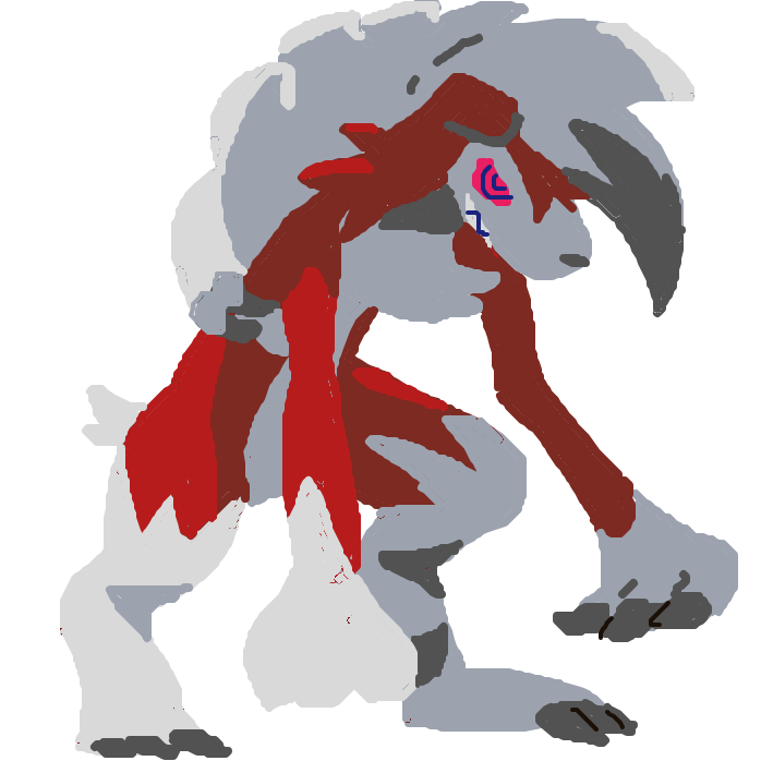 goliatchan2's drawing of Lycanroc — best Pokémon fan art on Sketchdex