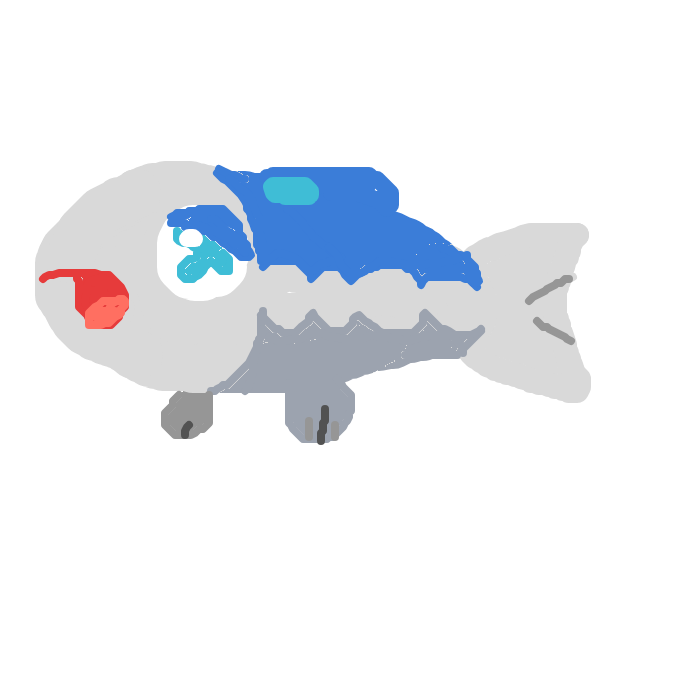 goliatchan2's drawing of Wishiwashi — best Pokémon fan art on Sketchdex