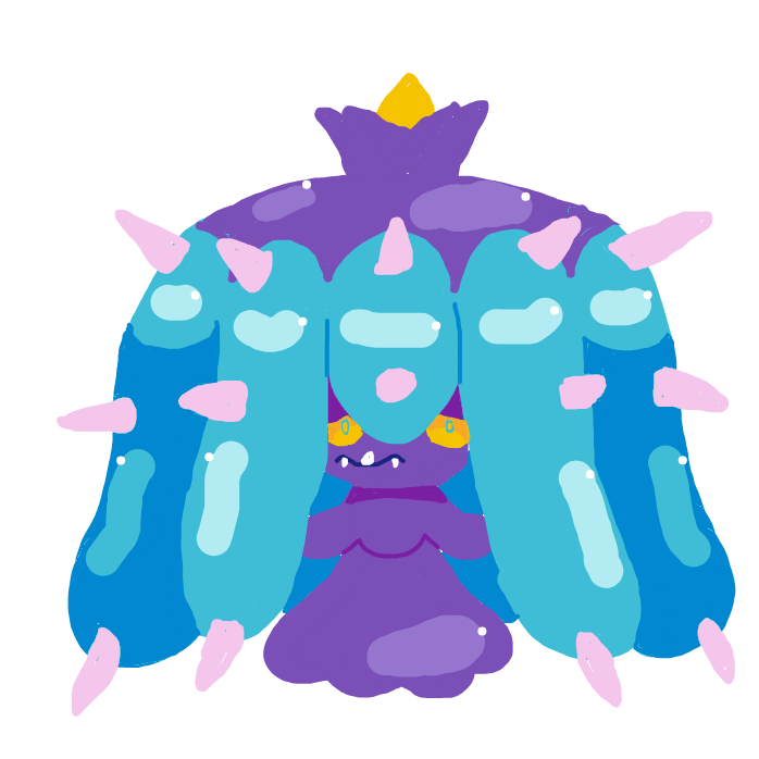 goliatchan2's drawing of Mareanie — best Pokémon fan art on Sketchdex