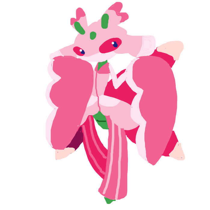 goliatchan2's drawing of Lurantis — best Pokémon fan art on Sketchdex