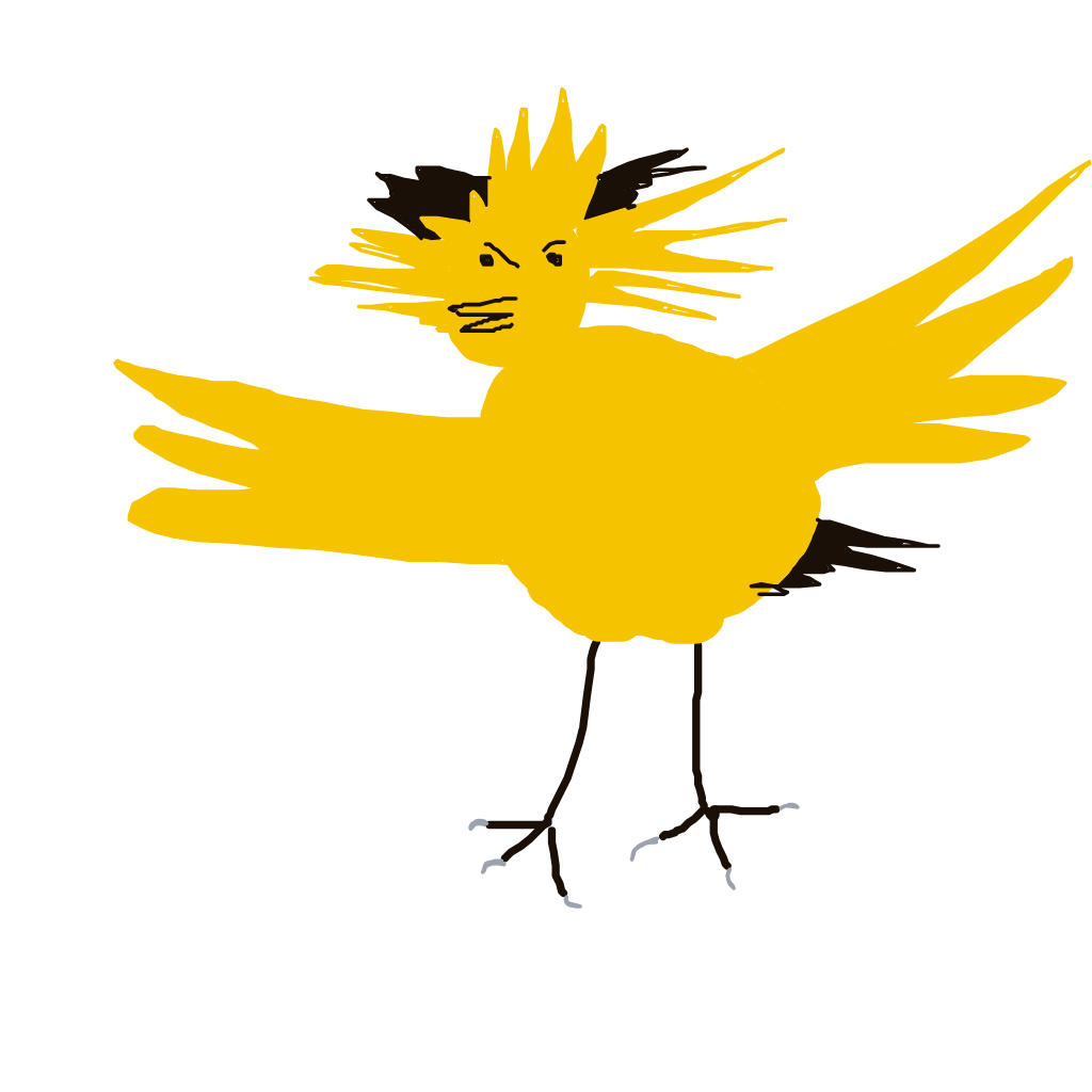 NaturalHarmonia's drawing of Zapdos — Pokémon sketch on Sketchdex
