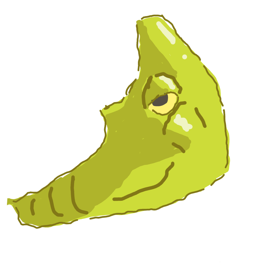 Pinkachu's drawing of Metapod — Pokémon sketch on Sketchdex