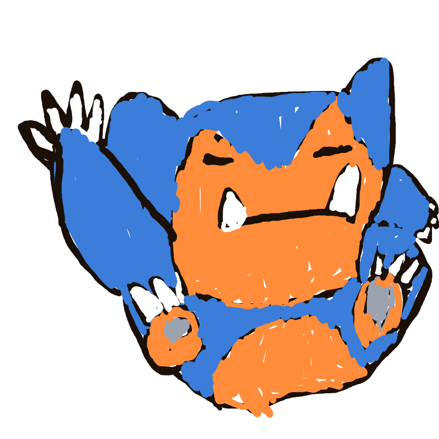 Sebas's drawing of Snorlax — Pokémon sketch on Sketchdex