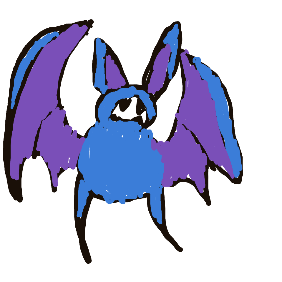 Sebas's drawing of Zubat — Pokémon sketch on Sketchdex