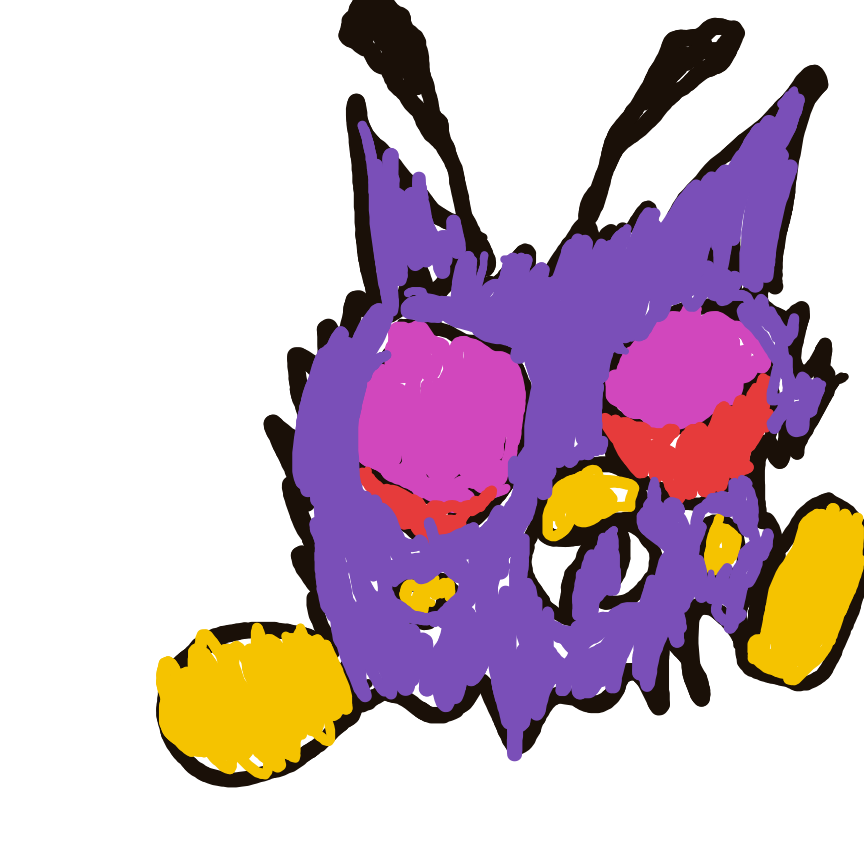 Sebas's drawing of Venonat — Pokémon sketch on Sketchdex