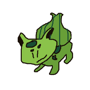 ShinyKangaskhan159's drawing of Bulbasaur — Pokémon sketch on Sketchdex