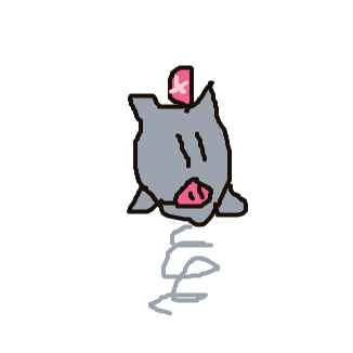 ShinyKangaskhan159's drawing of Spoink — Pokémon sketch on Sketchdex