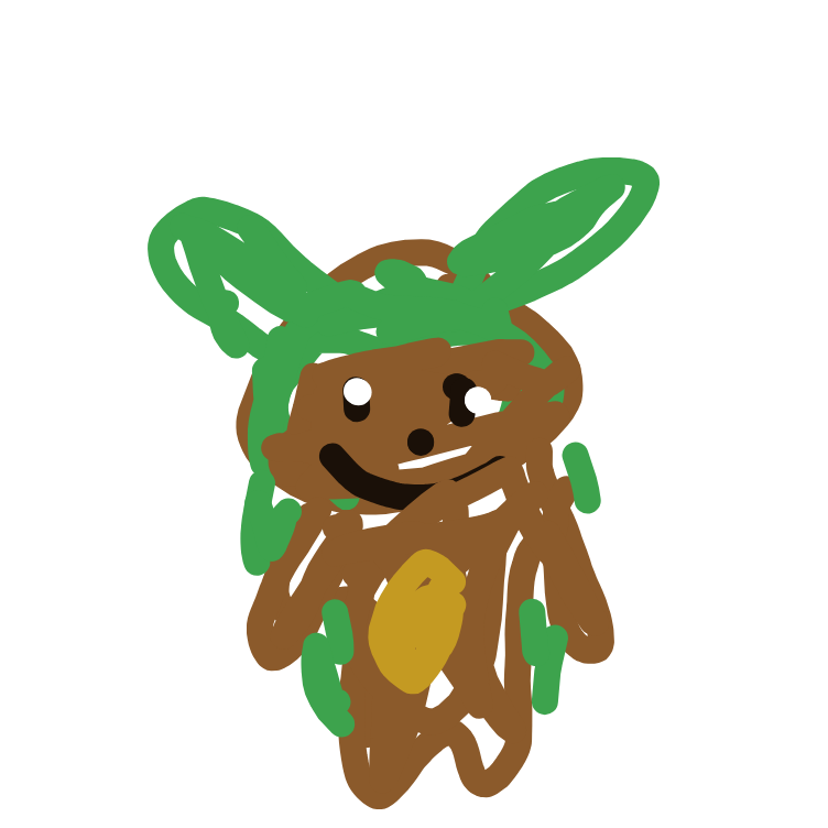 MegaSlowbro756's drawing of Chespin — Pokémon sketch on Sketchdex