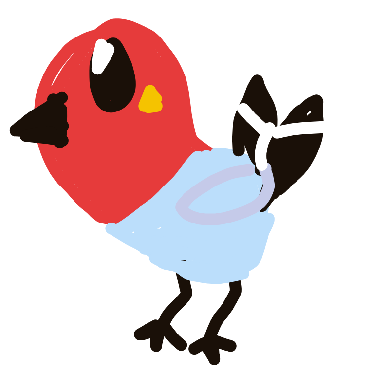 MegaSlowbro756's drawing of Fletchling — Pokémon sketch on Sketchdex