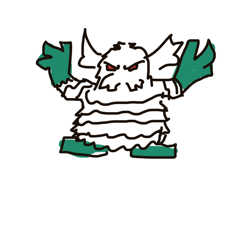 gwynny's drawing of Abomasnow — Pokémon sketch on Sketchdex
