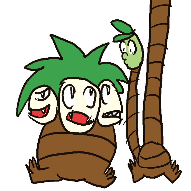 Exeggutor drawing