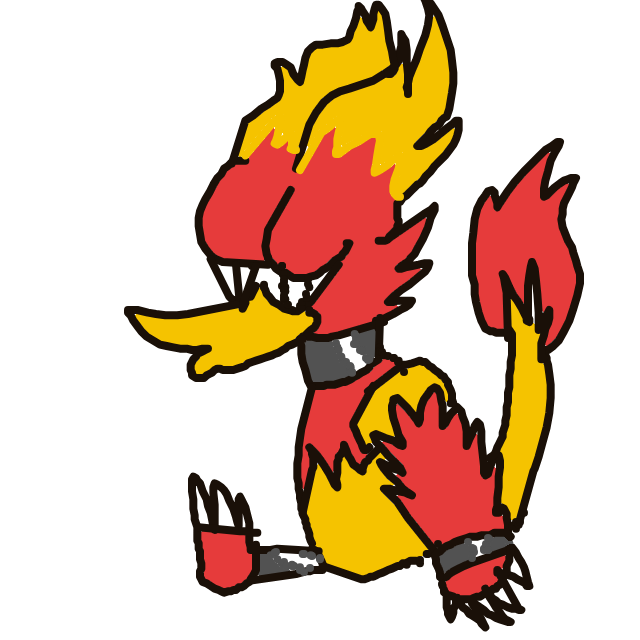 Magmar drawing