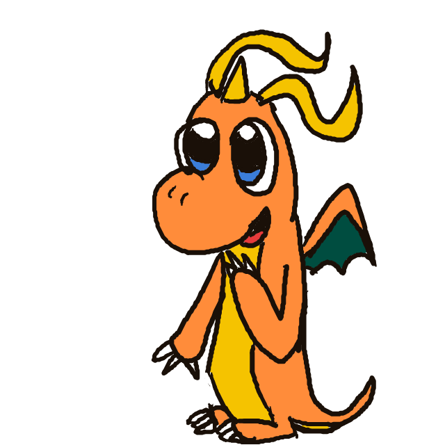 Dragonite drawing