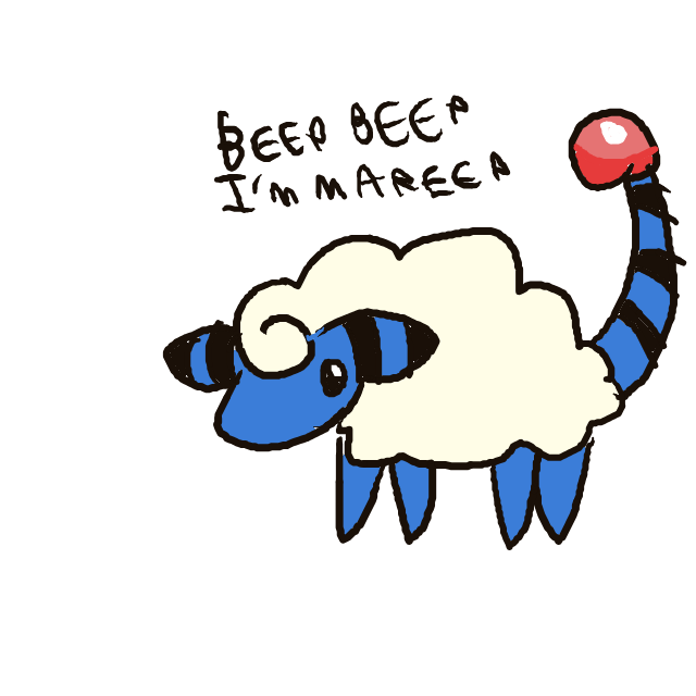 Zeroacebest's drawing of Mareep — Pokémon sketch on Sketchdex