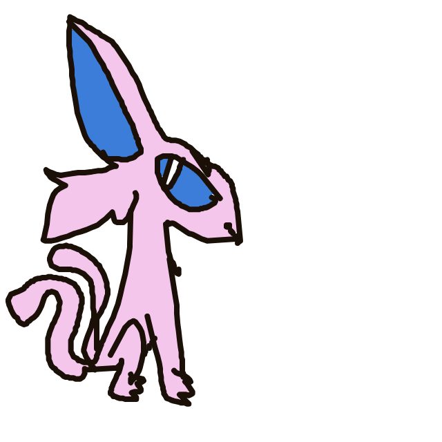 Zeroacebest's drawing of Espeon — Pokémon sketch on Sketchdex