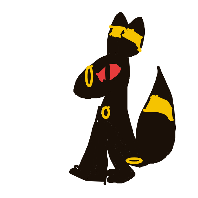 Zeroacebest's drawing of Umbreon — Pokémon sketch on Sketchdex