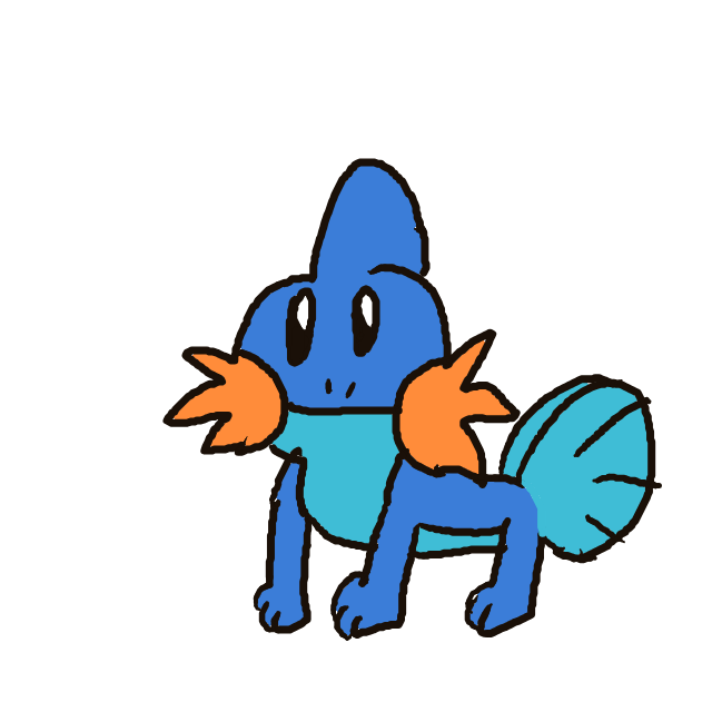 Zeroacebest's drawing of Mudkip — Pokémon sketch on Sketchdex
