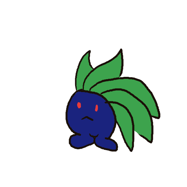 Oddish drawing