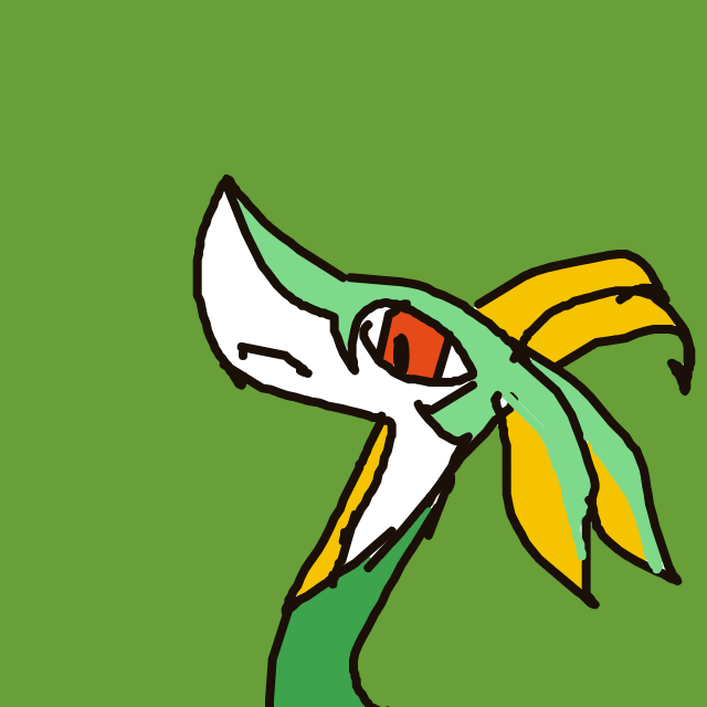 Zeroacebest's drawing of Serperior — Pokémon sketch on Sketchdex