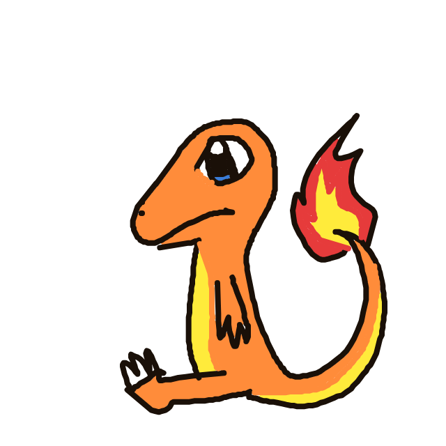 Charmander drawing