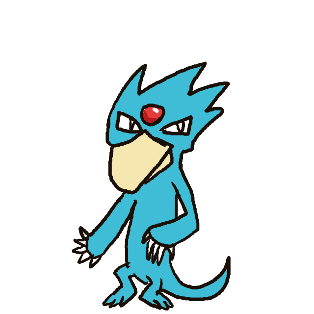 Golduck drawing