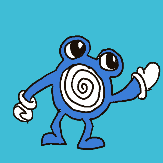 Poliwhirl drawing