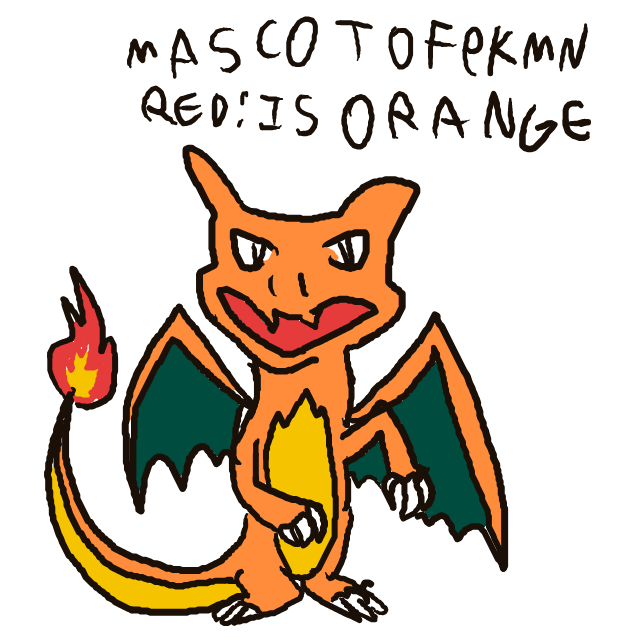 Charizard drawing