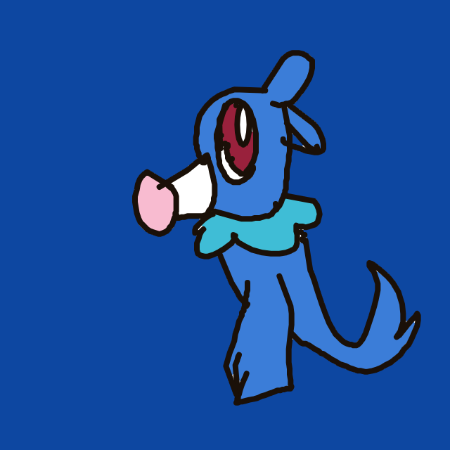 Zeroacebest's drawing of Popplio — Pokémon sketch on Sketchdex