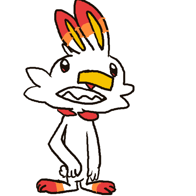 Zeroacebest's drawing of Scorbunny — Pokémon sketch on Sketchdex