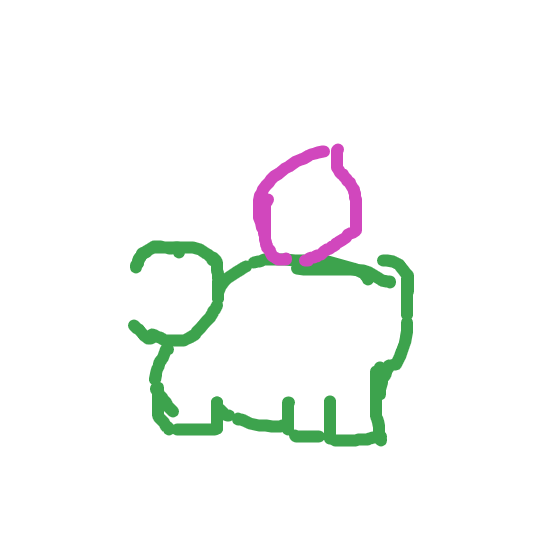 MegaChansey246's drawing of Bulbasaur — Pokémon sketch on Sketchdex