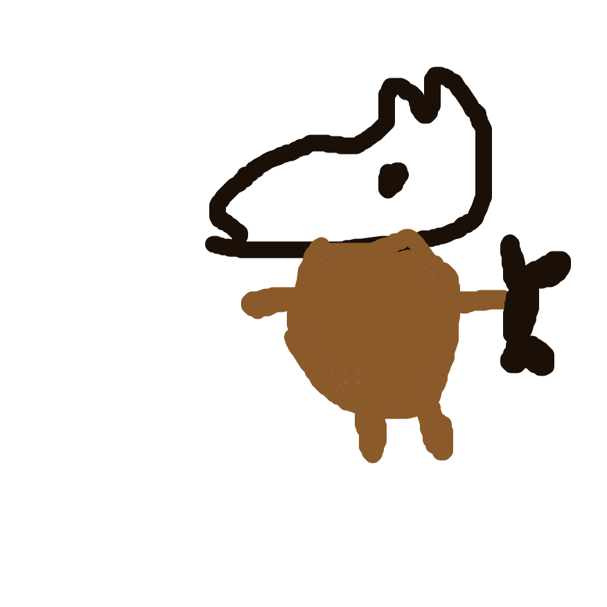 BraveBlastoise996's drawing of Cubone — Pokémon sketch on Sketchdex
