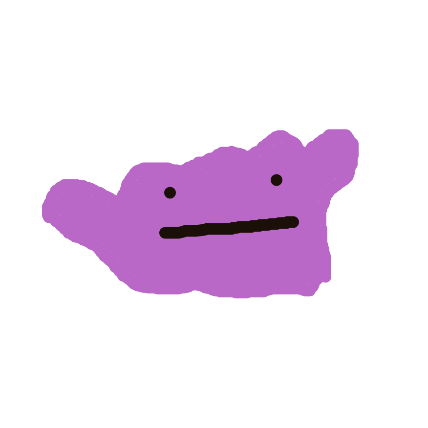 BraveBlastoise996's drawing of Ditto — Pokémon sketch on Sketchdex