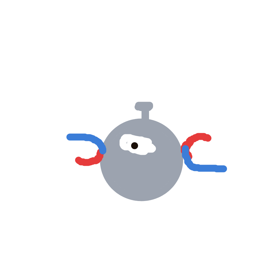 BraveBlastoise996's drawing of Magnemite — Pokémon sketch on Sketchdex