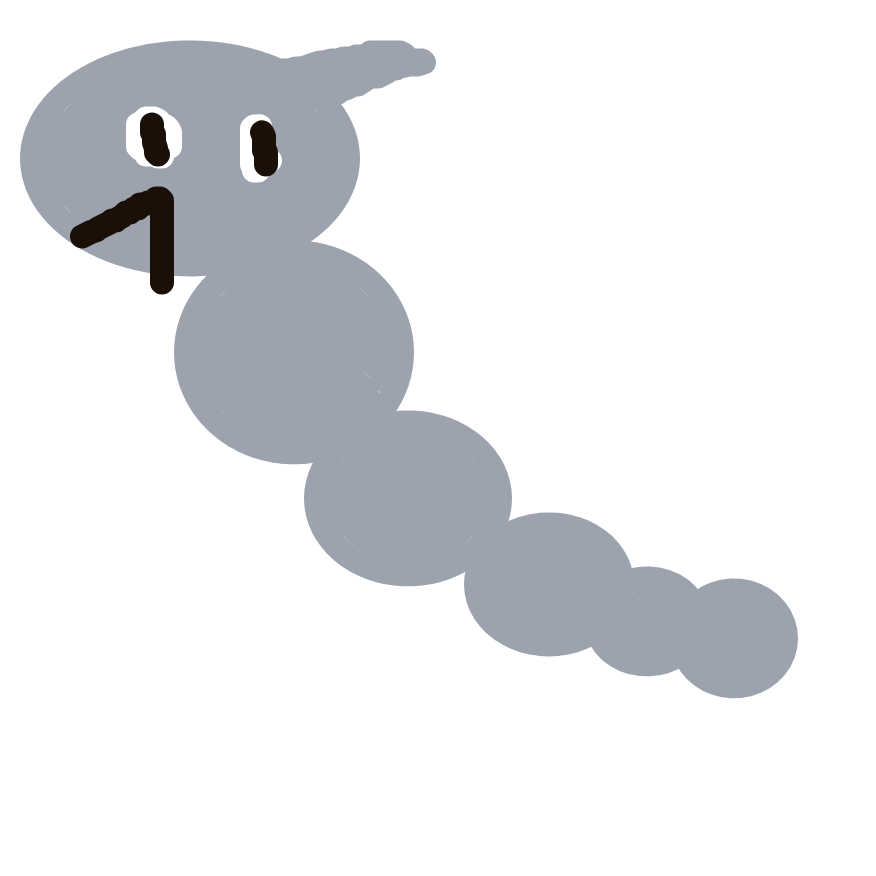 BraveBlastoise996's drawing of Onix — Pokémon sketch on Sketchdex
