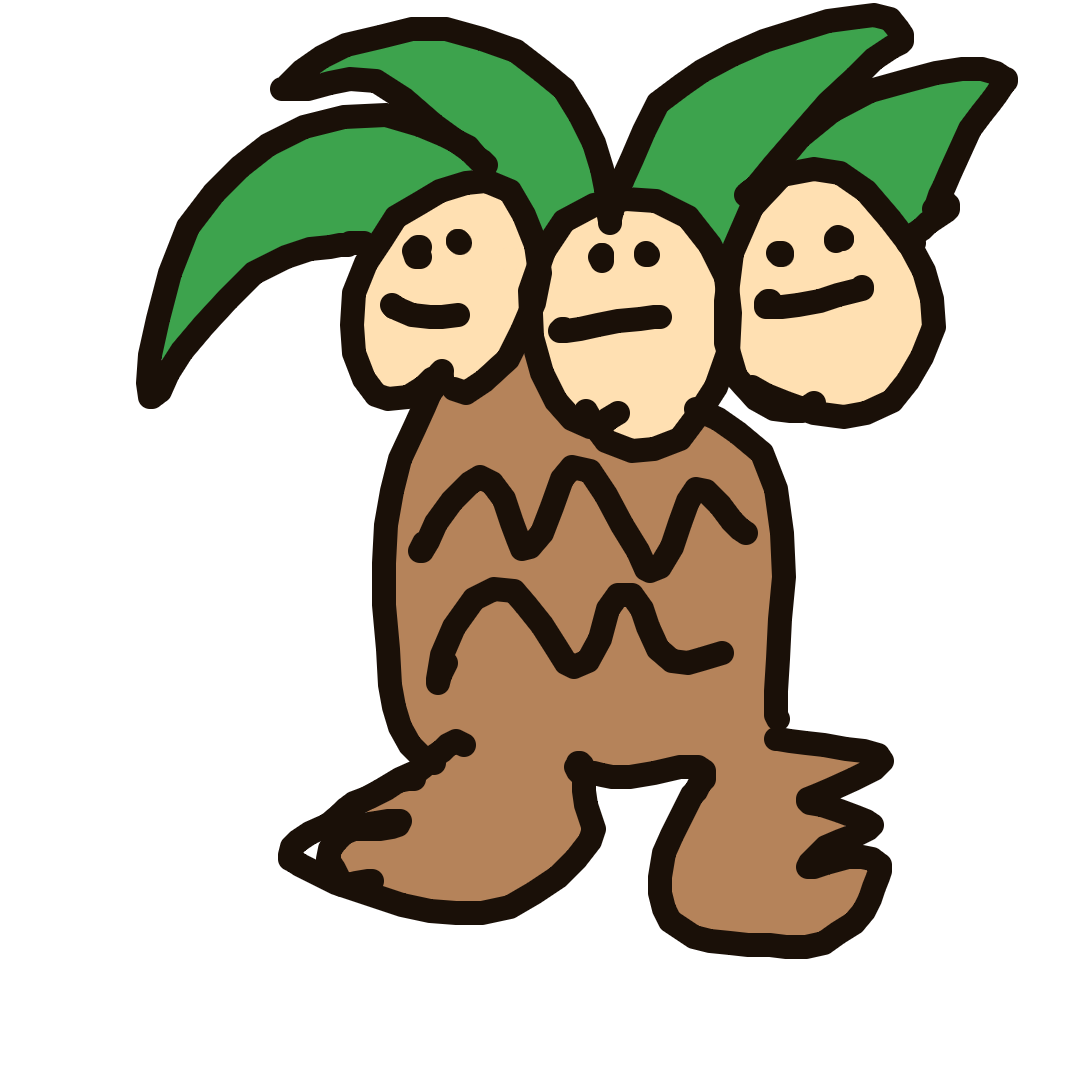 Exeggutor drawing